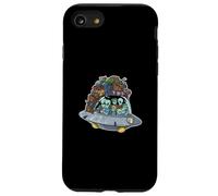 Voyage OVNI en Famille Extraterrestre drôle avec Bagage Coque pour iPhone SE (2020) / 7/8
