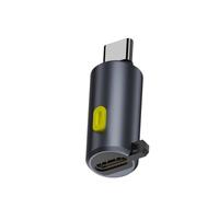 Voyage Portable 240W Type C Convertisseur Contrôle De Commutation De Commande Tensions Bouton Affichage Courant pour Les Ordinateurs Portables Dispositifs Jeu Type C Adaptateur D'affichage