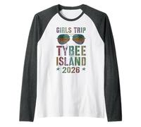 Voyage pour Enfants Filles Île de Tybee 2026 Vacances Croisière Vacay Manche Raglan