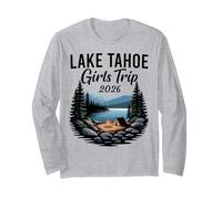 Voyage pour Filles à Lake Tahoe 2026, Campfire Lake Weekend Manche Longue