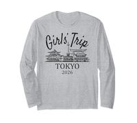 Voyage pour filles à Tokyo Japon 2026 | Vacances de voyage pour filles Manche Longue