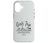 Voyage pour filles Édimbourg Écosse 2026 | Vacances de voyage pour filles Coque pour iPhone 16