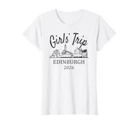 Voyage pour filles Édimbourg Écosse 2026 | Vacances de voyage pour filles T-Shirt
