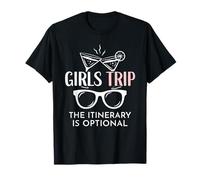 Voyage pour Filles : l'itinéraire est facultatif (Graphique du Week-End) T-Shirt