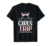 Voyage pour Filles L'itinéraire est facultatif (Graphique du Week-End) T-Shirt