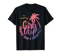 Voyage pour Filles Moins Cher qu'une thérapie pour Filles T-Shirt