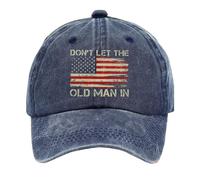 Voyage Rassemblement Drapeaux US Chapeau Imprimé Sports de Plein Air Loisirs Baseball Casquettes Femme Homme Ajuster la Taille de la Tête Cyclisme Chapeau Mignon Décontracté Drôle Printemps, bleu