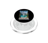 Voyage rétro en Plein air du Parc National du Canada Banff PopSockets PopGrip pour MagSafe