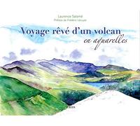 Voyage rêvé d'un volcan en aquarelles
