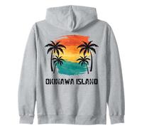 Voyage sur l'île d'Okinawa, Japon Vacances d'été touristiques Sweat à Capuche