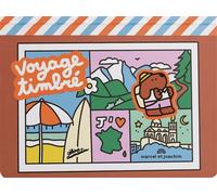 Voyage timbré - Céline Dumartin - Marcel Et Joachim - cartonné - Document jeunesse