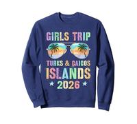 Voyage Vintage Girls Trip Turks & Caicos ILES 2026 Sweatshirt