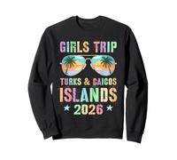 Voyage Vintage Girls Trip Turks & Caicos ILES 2026 Sweatshirt