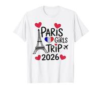 Voyage Vintage pour Filles À Paris 2026 | Diva Vacay : Les Meilleures Vacances de Tous Les Temps T-Shirt