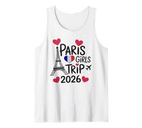 Voyage Vintage pour Filles À Paris 2026 Les Meilleures Vacances de Tous Les Temps Débardeur