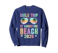 Voyage Vintage pour Filles À St Augustine Beach 2026 Vacay Holiday Sweatshirt