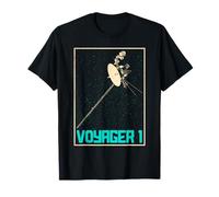 Voyager 1 Sonde Interstellaire Système Solaire Astronomie T-Shirt