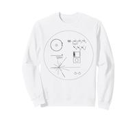 Voyager Golden Record Salutations de Voyage Spatial de la Terre Sweatshirt