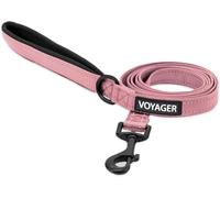 Voyager Laisse réfléchissante pour Chien avec poignée en néoprène, 1,5 m de Long, Convient aux Chiots de Petite, Moyenne et Grande Race, Mignonne et Robuste pour la Marche, la Course et Le Dressage -