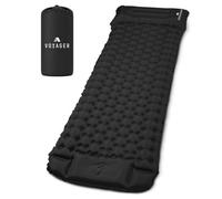Voyager - Matelas de Couchage Simple - Design Ergonomique - Nylon 40D Durable + TPU - Gonflage/dégonflage Facile - Compact et léger - Idéal pour Le Camping, la randonnée et Les Aventures en Plein air