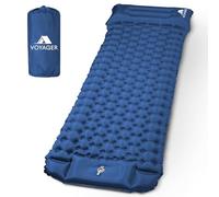 Voyager Matelas de Couchage Simple Ultra léger, Nylon 40D Durable + TPU, Auto-gonflant, Matelas Gonflable Compact pour Camping, randonnée, Sac de Transport, Tapis de Couchage avec Sac de Transport
