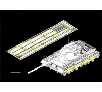 Voyager Model PEA386 1/35 British Conqueror Mk.II Ensemble de jupe latérale pour char lourd (pour Dragon 3555)