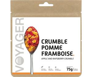 Voyager Nutrition - Crumble Pomme-Framboises - Repas lyophilisé - 75 g