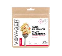 Voyager Pâtes au jambon façon carbonara TU