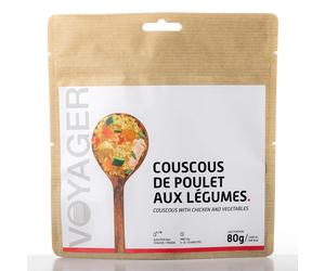 VOYAGER - Repas lyophilises - Couscous De Poulet Aux Legumes - Repas Lyophilise | Voyager
