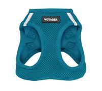 Voyager Step-in Air - Harnais en Maille résistante aux intempéries, réfléchissant, Anti-Traction pour Chiens et Chats de Petite, Moyenne Taille, sécurisé avec Fermeture Auto-agrippante, Boucle,
