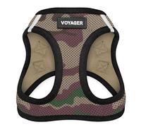 Voyager Step-in Air - Harnais en Maille résistante aux intempéries, réfléchissant, Anti-Traction pour Chiens et Chats de Petite, Moyenne Taille, sécurisé avec Fermeture Auto-agrippante, Boucle,