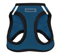 Voyager Step-in Air - Harnais en Maille résistante aux intempéries, réfléchissant, Harnais Anti-Traction pour Chiens et Chats de Petite et Moyenne Taille, sécurisé avec Fermeture Auto-agrippante,