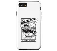 Voyager vers Voyage, C'est Vivre L'Aventure Road Trip Coque pour iPhone SE (2020) / 7/8