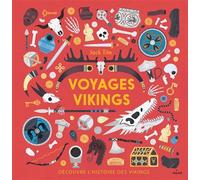 Voyages vikings. Découvre l'histoire des Vikings - Jack Tite - Milan Eds - cartonné - Document jeunesse