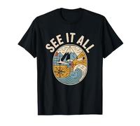 Voyageur À Liste De Rêves Globe Trotter du Monde T-Shirt