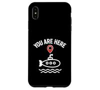 Voyageur de Vacances sous-Marin « You are Here » Coque pour iPhone XS Max