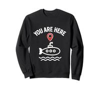 Voyageur de Vacances sous-Marin « You are Here » Sweatshirt