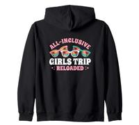 Voyageur de Vacances Tout Inclus pour Filles Sweat à Capuche