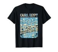 Voyageur Le Caire Égypte Aventure Voyage T-Shirt Graphique avec Valeur
