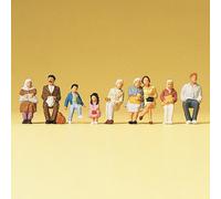 Voyageurs, assis - PREISER 10385 - HO 1/87