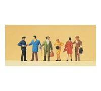 Voyageurs au contrôle - PREISER 14029 - HO 1/87