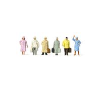 Voyageurs (x6) Epoque III - PREISER 14117 - HO 1/87