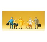 Voyageurs (x6) - PREISER 14142 - HO 1/87