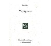 Voyageuse - Solander - La Bibliotheque - broché - Roman
