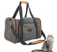 Voyagez dans le confort et le style avec le sac de transport Duuclume Pet ! Ce sac de transport respirant et doux est parfait pour les chats et les chiens, et dispose de panneaux en maille sur tous