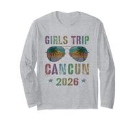 Voyagez pour Filles impertinentes Cancun 2026 Mode vol Vacances Manche Longue