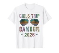 Voyagez pour Filles impertinentes Cancun 2026 Mode vol Vacances T-Shirt