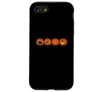 Voyant d'avertissement amusant pour tableau de bord de voiture, citrouille, orange Coque pour iPhone SE (2020) / 7 / 8