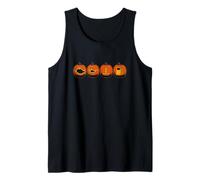 Voyant d'avertissement amusant pour tableau de bord de voiture, citrouille, orange Débardeur