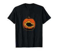 Voyant d'avertissement Automobile Automobile pour Homme Orange T-Shirt